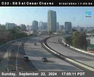 SB 5 at Cesar E Chaves Prkwy