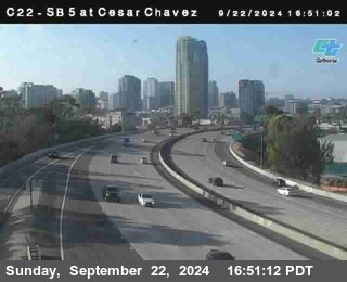 SB 5 at Cesar E Chaves Prkwy