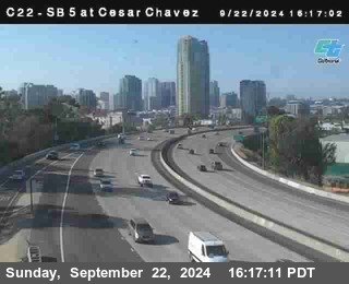 SB 5 at Cesar E Chaves Prkwy