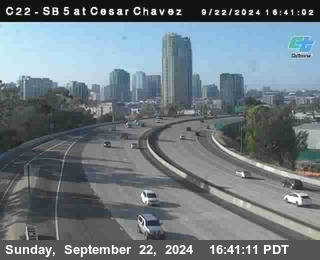 SB 5 at Cesar E Chaves Prkwy