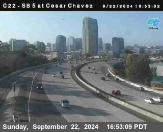 SB 5 at Cesar E Chaves Prkwy