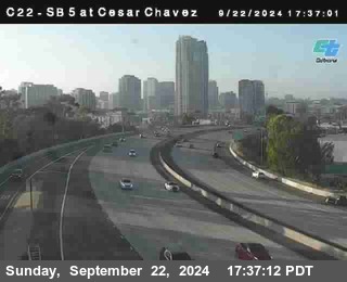 SB 5 at Cesar E Chaves Prkwy