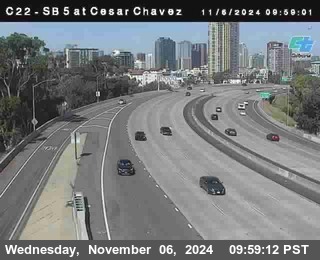 SB 5 at Cesar E Chaves Prkwy