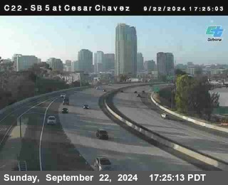 SB 5 at Cesar E Chaves Prkwy