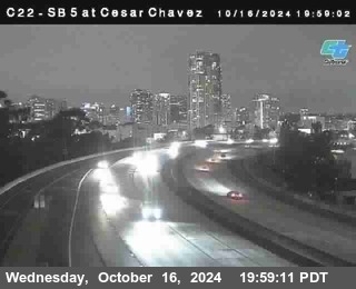 SB 5 at Cesar E Chaves Prkwy