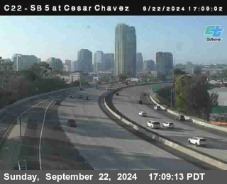 SB 5 at Cesar E Chaves Prkwy