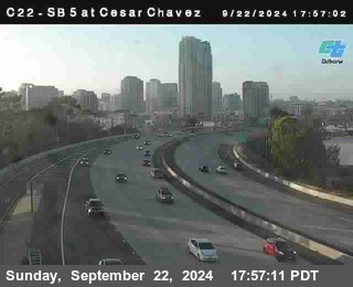 SB 5 at Cesar E Chaves Prkwy