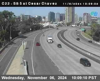 SB 5 at Cesar E Chaves Prkwy