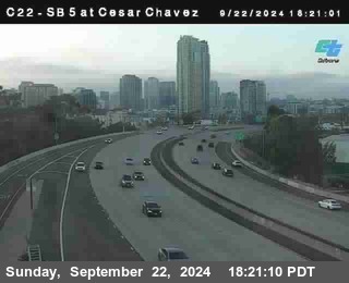 SB 5 at Cesar E Chaves Prkwy