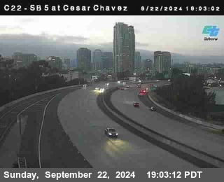 SB 5 at Cesar E Chaves Prkwy