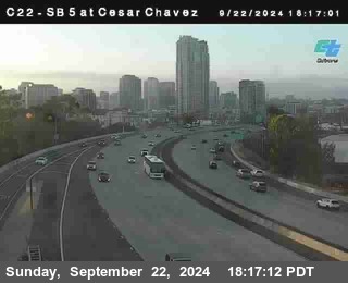 SB 5 at Cesar E Chaves Prkwy