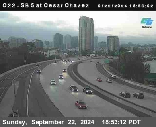 SB 5 at Cesar E Chaves Prkwy