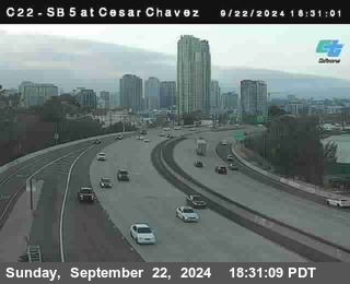 SB 5 at Cesar E Chaves Prkwy