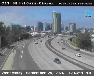 SB 5 at Cesar E Chaves Prkwy