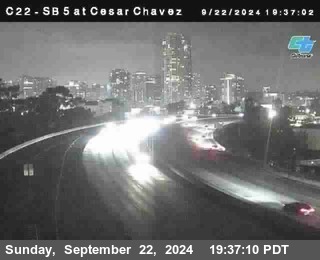 SB 5 at Cesar E Chaves Prkwy