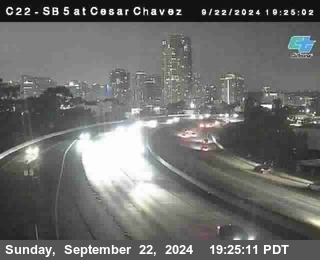 SB 5 at Cesar E Chaves Prkwy