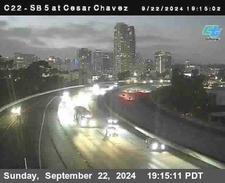 SB 5 at Cesar E Chaves Prkwy