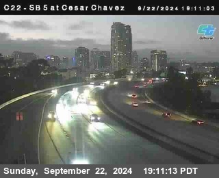 SB 5 at Cesar E Chaves Prkwy