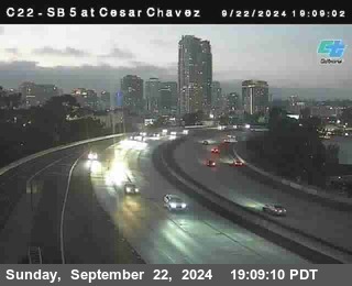 SB 5 at Cesar E Chaves Prkwy