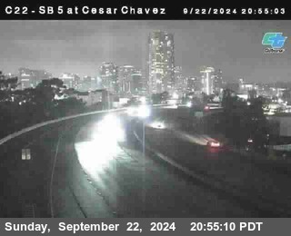 SB 5 at Cesar E Chaves Prkwy