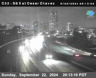 SB 5 at Cesar E Chaves Prkwy