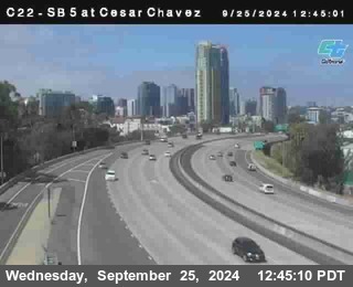 SB 5 at Cesar E Chaves Prkwy