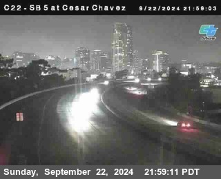 SB 5 at Cesar E Chaves Prkwy