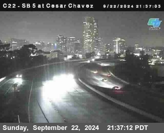 SB 5 at Cesar E Chaves Prkwy