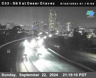 SB 5 at Cesar E Chaves Prkwy