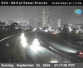 SB 5 at Cesar E Chaves Prkwy