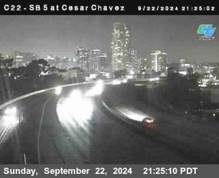 SB 5 at Cesar E Chaves Prkwy