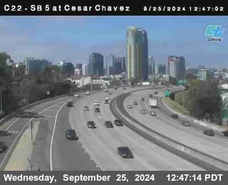 SB 5 at Cesar E Chaves Prkwy