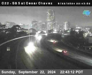 SB 5 at Cesar E Chaves Prkwy