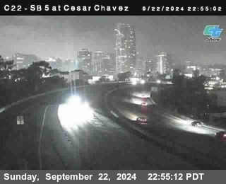 SB 5 at Cesar E Chaves Prkwy