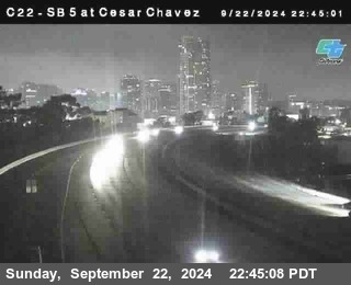 SB 5 at Cesar E Chaves Prkwy