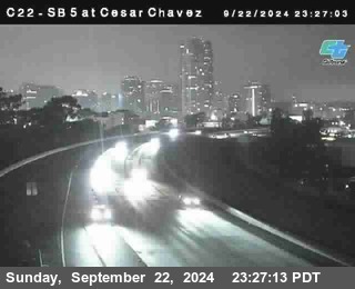 SB 5 at Cesar E Chaves Prkwy