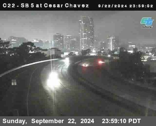 SB 5 at Cesar E Chaves Prkwy