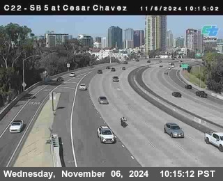 SB 5 at Cesar E Chaves Prkwy