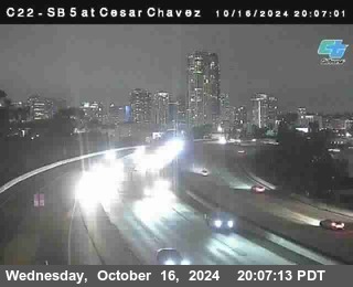 SB 5 at Cesar E Chaves Prkwy