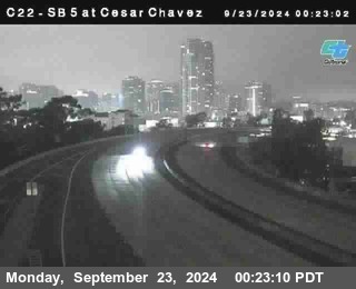 SB 5 at Cesar E Chaves Prkwy