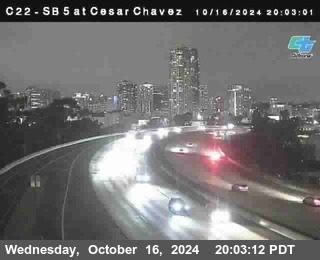 SB 5 at Cesar E Chaves Prkwy