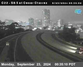 SB 5 at Cesar E Chaves Prkwy