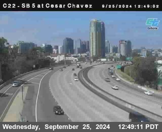 SB 5 at Cesar E Chaves Prkwy