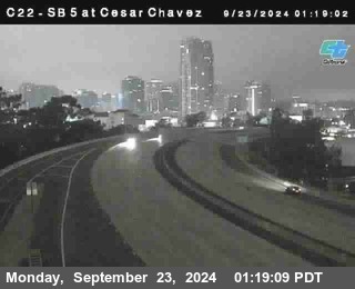 SB 5 at Cesar E Chaves Prkwy