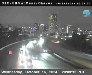 SB 5 at Cesar E Chaves Prkwy