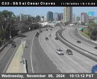 SB 5 at Cesar E Chaves Prkwy