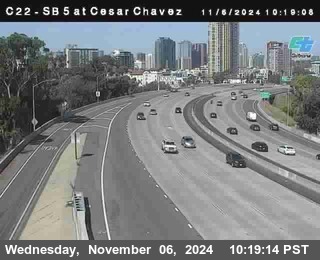 SB 5 at Cesar E Chaves Prkwy