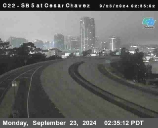 SB 5 at Cesar E Chaves Prkwy