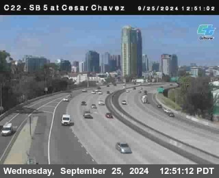 SB 5 at Cesar E Chaves Prkwy