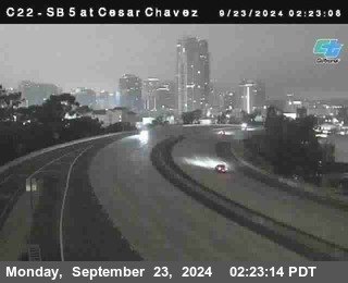 SB 5 at Cesar E Chaves Prkwy